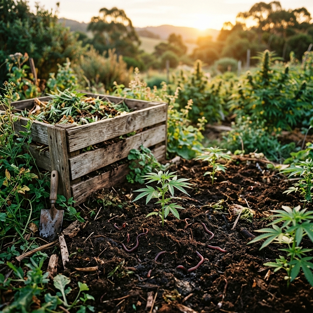 Composting for Cannabis: How We Turn Waste Into Medicine