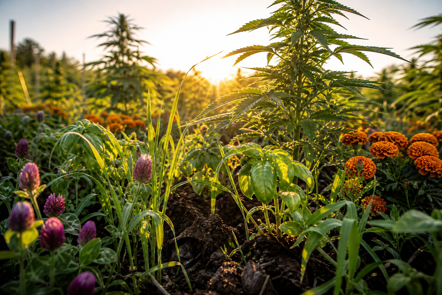 Cover Crops, Companion Planting, and the Garden Ecosystem