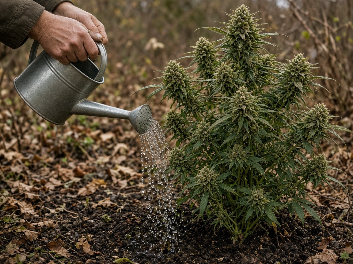 Does Flushing Cannabis Before Harvest Change the Smoke?