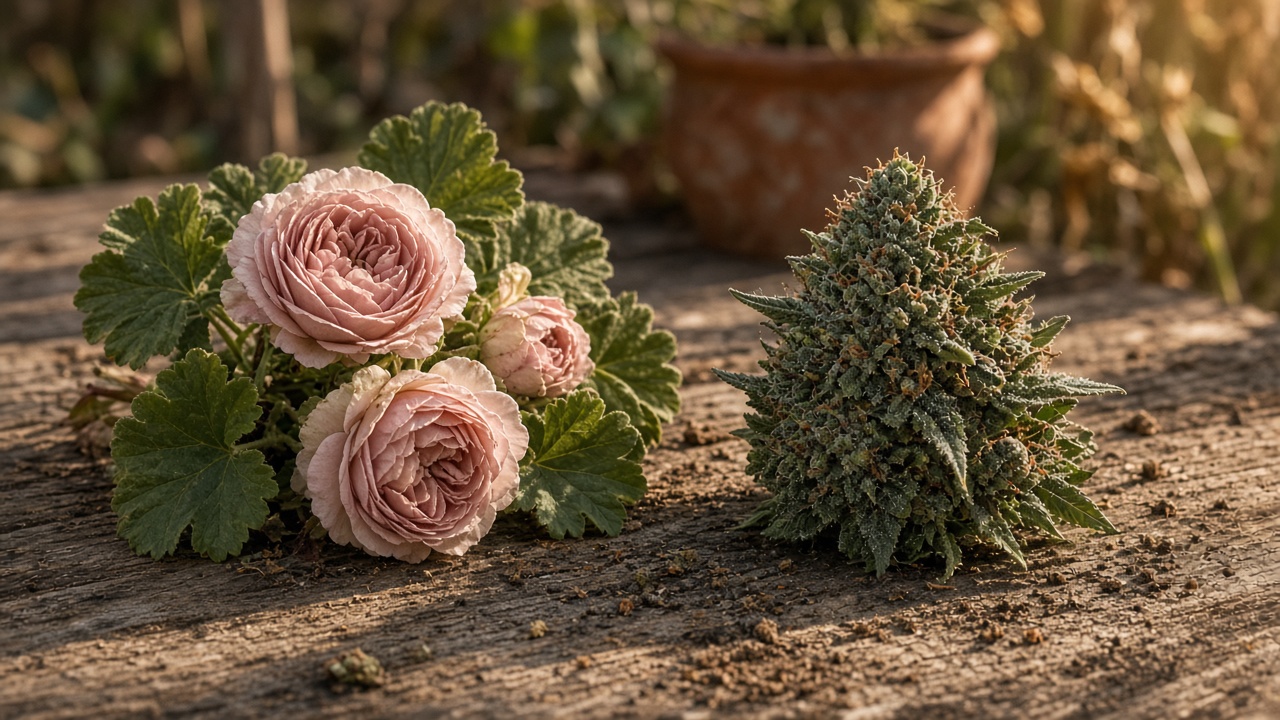 Geraniol on the Panel: Rose-Leaning Flower for Daytime Calm
