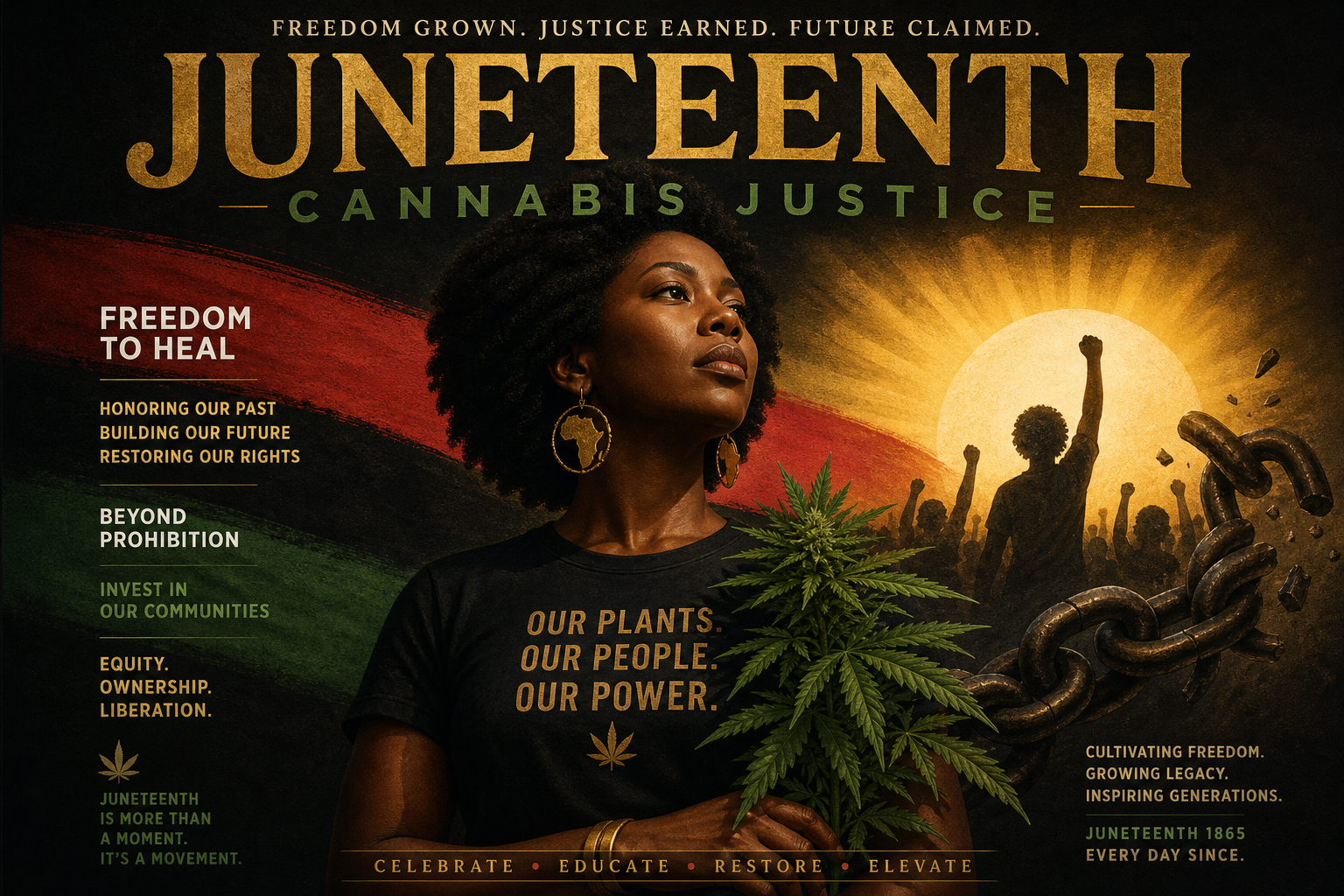 Juneteenth and Cannabis Justice: The War on Drugs' Unfinished Business