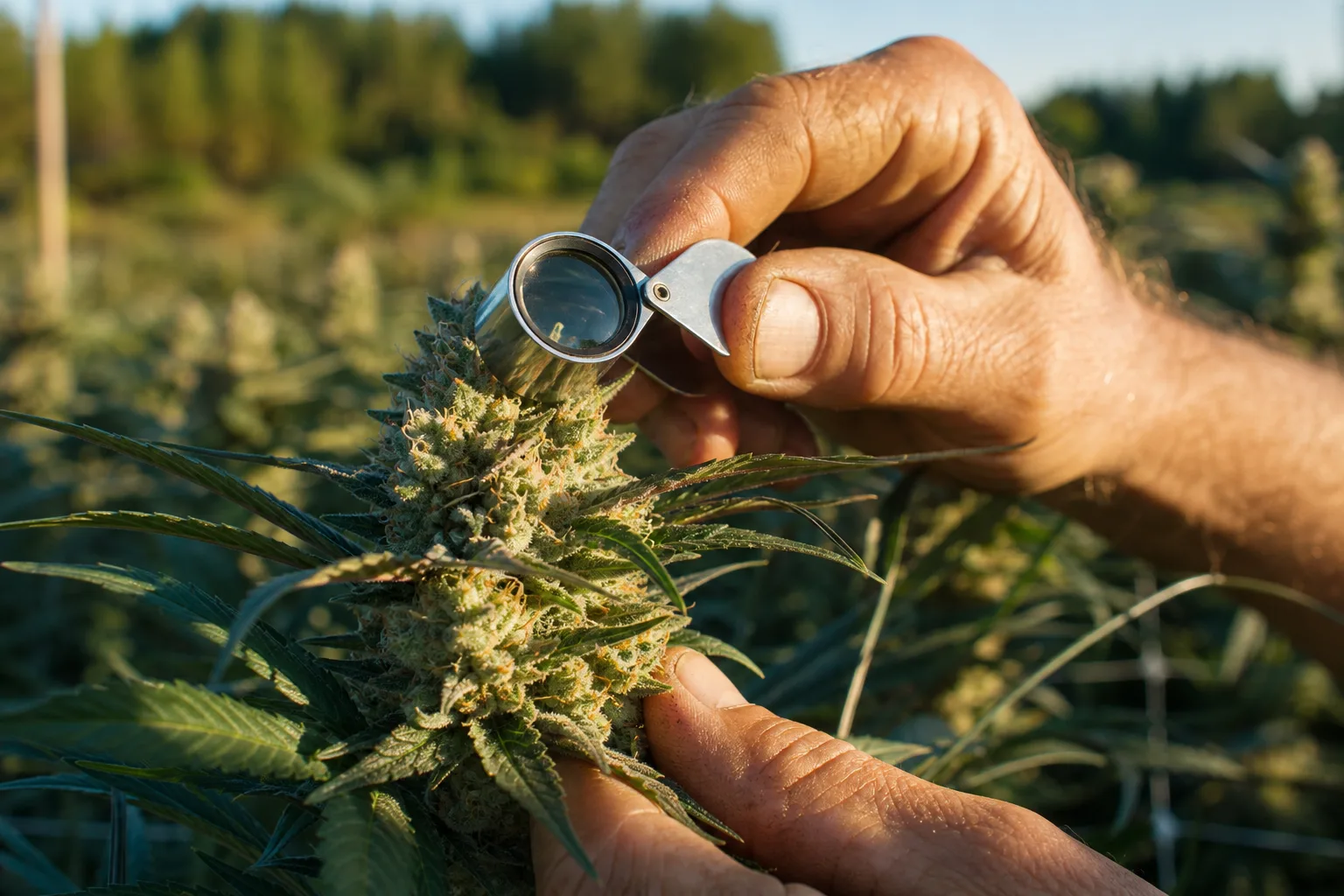 When Is Sun-Grown Cannabis Ready? Reading Trichomes, Pistils, and Late-Summer Weather