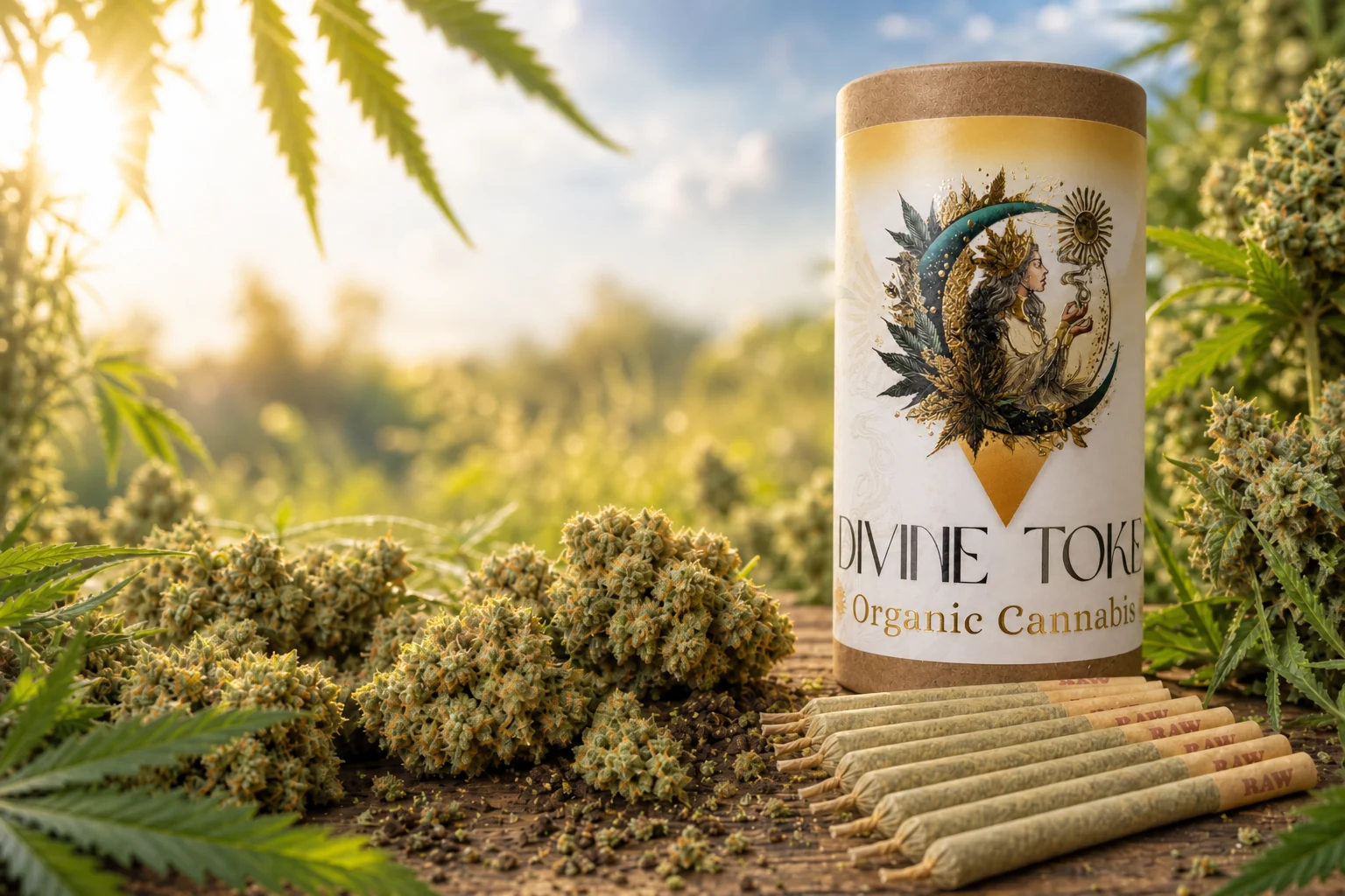 Divine Toke Pre-Roll Multi-Pack — 20 sun-grown joints for $40